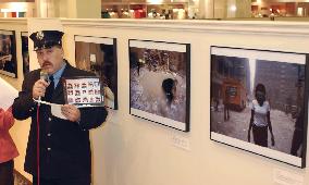 N.Y. firefighter speaks at Tokyo photo exhibit
